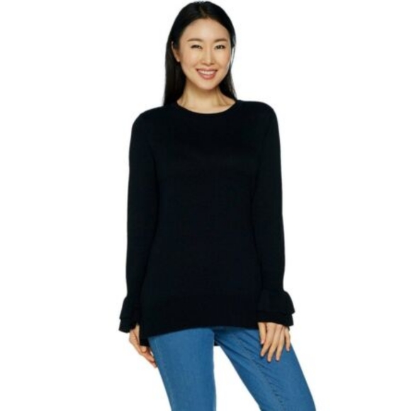 Isaac Mizrahi Live light weight sweater - Picture 1 of 10